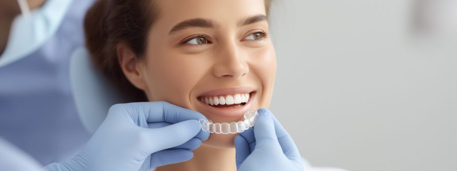 Newbury dentist fitting Invisalign